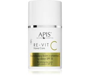 Apis Natural Cosmetics Re-Vit C Home Care crema idratante leggera SPF 15 50 ml