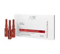 APIS Pro-Lift Spicule Technology Fiale Lifting 10x3 ml - Con DMAE, Peptide Conotossina Biomimetico, Bio-Placenta, Peptide di Rame e Acido Ialuronico - Levigatura, Rassodamento