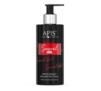 APIS SENSUAL GIRL Balsamo idratante per il corpo con lino, aloes, mango e ciliegia, linea profumata e pelle idratata, 300 ml