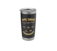 Apis Squad - Api da miele Bicchiere termico in acciaio inox doppia parete