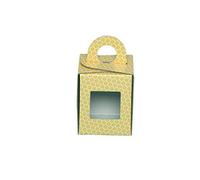 Apistore Scatola in Cartone per Vaso Miele da 250 g (Giallo) - Conf. da 5 Pezzi