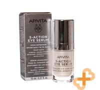 APIVITA 5-Action Avanzato Sotto Occhio Pelle Cura Siero 15ml Anti Scuro Circkles