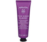 Apivita Face Scrub - Bilberry Scrub Viso Illuminante, 50ml