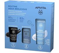 Apivita APIVITA PROMO AQUA BEELICIOUS OILFREE ROUTINE HYDRATING GEL-CREAM 40 ML + OMAGGI BLACK DETOX CLEANSING GEL 15 ML E AB PERFECTING&HYDRATING TONER 50 ML