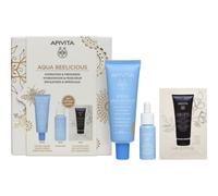 Apivita Aqua Beelicious Hydration & Natural Coverage Set set regalo di Natale illuminante e idratante