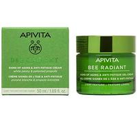 Apivita Bee Radiant Crema Anti-Età Leggera per Pelli Miste e Grasse alle Cellule Staminali dell'Arancio, 50 ml