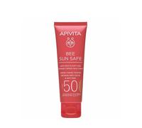 APIVITA Bee Sun Safe Crema Viso Colorata Anti-Macchie e Anti-Age SPF50 Golden...
