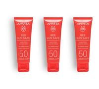 Apivita Bee Sun Safe Hydra Fresh Crema- Gel solare viso SPF50 texture