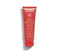 Apivita Bee Sun Safe Hydra Fresh Face Gel Cream SPF 50 50 ml - Una crema solare idratante non grassa con propoli, alghe marine e acido ialuronico - protezione UV, IR e protezione dalla luce blu