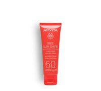 Apivita - Bee Sun Safe Sensitive Crema Viso Lenitiva SPF50+ Confezione 50 Ml