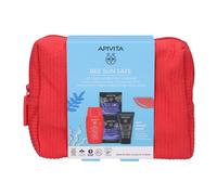 Apivita Bee Sun Safe - Set solare per la protezione e l'idratazione del viso, 3 prodotti