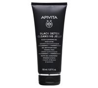 Apivita Detersione - Black Detox Cleansing Jelly Detergente Viso e Occhi, 150ml