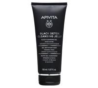 Apivita Detersione - Black Detox Cleansing Jelly Detergente Viso e Occhi, 150ml