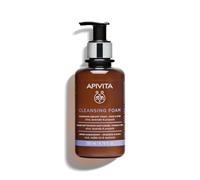Apivita Cleansing Foam Face & Eyes mousse struccante detergente per viso e occhi per tutti i tipi di pelle 200 ml
