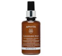 Apivita Latte Detergente 3 in 1 Viso e Occhi 200ml - Detergente Viso e Struccante - Detergente Viso Naturale con Miele e Camomilla - Deterge delicatamente, Rimuove Trucco e Impurità, Idrata