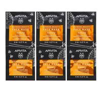 APIVITA EXPRESS BEAUTY Face Mask Honey 3x16 ml