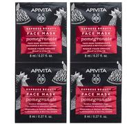 Apivita Express Beauty Pomegranate Maschera Viso Illuminante e Rivital
