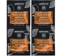 APIVITA EXPRESS BEAUTY Scrub Viso con Albicocca 2x8 ml Peeling