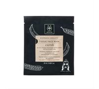 APIVITA Express Bellezza Nero Tessuto Viso Maschera Con Carruba. Purificante &