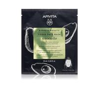 Apivita Express Beauty Moisturizing Tissue Face Mask Avocado mascheraviso idratante in tessuto per lenire la pelle 10 ml