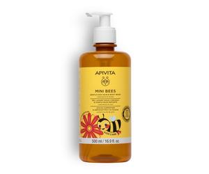 Apivita Mini Bees Detergente Corpo e Capelli Delicato per Bambini con