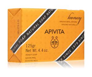 Apivita Natural Soap Honey sapone detergente solido 125 g