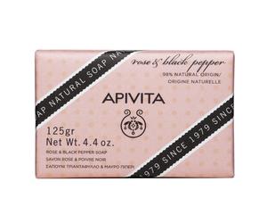 Apivita Natural Soap Rose 125 G
