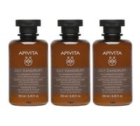 Apivita Oily Dandruff Shampoo anti Forfora Grassa Trattamento contro i