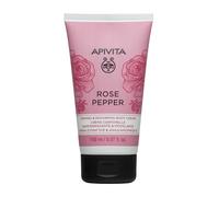 Apivita Rose Pepper - Crema Corpo Rassodante Rimodellante Rosa e Pepe Nero,125ml