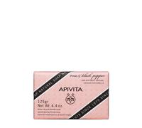 Apivita Sapone naturale solido e scrub esfoliante corpo con Rosa e Pep