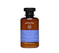 Apivita Shampoo Per Cuoio Capelluto Sensibile 250ml - Shampoo Naturale Senza Solfati e Parabeni Per Cuoio Capelluto Sensibile Con Prebiotici e Miele - Deterge Delicatamente, Idrata, Allevia Il Disagio