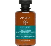 Apivita Shampoo Sebo-Regolatore Menta Piperita e Propoli 250 ml