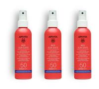 APIVITA Spray Hydra Melting Viso e Corpo Ultra-Leggero SPF50 3x200 ml