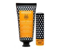 Apivita - Winter Wonders Honey Cofanetto Mani & Labbra Confezione 2 Pezzi