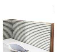 Apk i bc Striscia di Protezione angolare per Bambini, Morbida e Altamente Elastica, Isolante Contro Il Freddo e Gli Urti, Adatta per camere da Letto, soggiorni e asili Nido(Grey,200 * 20 * 2cm)