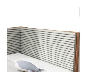 Apk i bc Striscia di Protezione angolare per Bambini, Morbida e Altamente Elastica, Isolante Contro Il Freddo e Gli Urti, Adatta per camere da Letto, soggiorni e asili Nido(Grey,200 * 20 * 2cm)