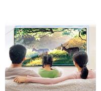 Apkibc Pantalla de TV antiarañazos, antiluz Azul, Resistente al desgaste y a Las explosiones, adecuada para televisores.(A,80 Inches)
