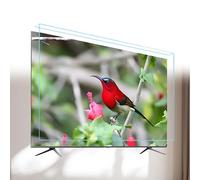 Apkibc Protector de pantalla de TV de Alta definición a prueba de explosiones, protección Ocular Contra Luz Azul, antiarañazos y anticolisión.(A,85 Inches)