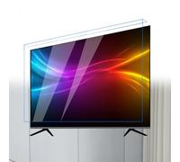 Apkibc Protector de pantalla para TV, antiluz Azul, Resistente a arañazos, Transparente de Alta definición, para televisores.(A,46 Inches)