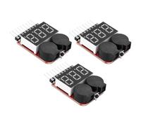 APKLVSR 1S-8S Lipo - Tester per batteria Lipo Lipo Checker a bassa tensione, con indicatore LED, per batteria Lipo Life LiMn agli ioni di litio (3 pezzi)