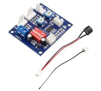 APKLVSR Controllo ventola PWM, DC 12 V, 4 fili, termostato PWM, regolatore velocità, modulo sensori PC, regolazione temperatura