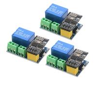APKLVSR ESP ESP-01 - Modulo relè, DC 5 V-12 V, WiFi, modulo relè wireless per IoT Smart Home Arduino, compatibile con Arduino (3 pezzi)