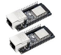 APKLVSR ESP Modul, WT32-ETH01 Embedded Serial Port Networking Bluetooth + WiFi Combo Gateway MCU modulo ESP senza fili