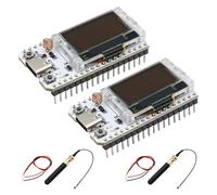 APKLVSR LoRa ESP32 Display, LoRa V3 scheda di sviluppo con display OLED e antenna USB C Dual Core IOT Board 240 MHz Bluetooth WiFi 863 928 MHz per Arduino（2 PCS)