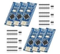 APKLVSR Scheda di sviluppo, modulo Nano V3 con chip CH340, porta USB TypeC, 5 V/16 MHz, compatibile con Arduino Nano (6 pezzi)