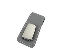 APKOKGNPNC Porta Occhiali Auto Scatola Universale Occhiali da Sole con Clip Auto Visiera Parasole Porta Biglietti Carta Supporto Chiusura Custodia Penna Occhiali Clip Parasole Occhiali(Gray)