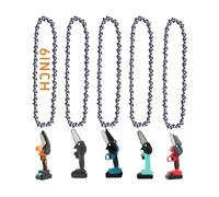 APKOL 5 Pezzi 1/4", 37 Maglie Guida Catene per Motosega da 6 pollici per Mini Motosega, Mini Motosega di Ricambio, Catena per Mini Motosega, Catene per Tagliare, Catena di Ricambio