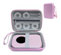 APKOL Compatibile con le Mini Etichettatrice PRT/SUPVAN E10/E16/vretti/Pristar P15 Mini Stampante Portatile di Etichette Bluetooth, Robusta con Impugnatura (Solo Borsa) - Rosa