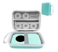APKOL Compatibile con le Mini Etichettatrice PRT/SUPVAN E10/E16/vretti/Pristar P15 Mini Stampante Portatile di Etichette Bluetooth, Robusta con Impugnatura (Solo Borsa) - Verde
