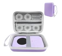 APKOL Compatibile con le Mini Etichettatrice PRT/SUPVAN E10/E16/vretti/Pristar P15 Mini Stampante Portatile di Etichette Bluetooth, Robusta con Impugnatura (Solo Borsa) - Viola